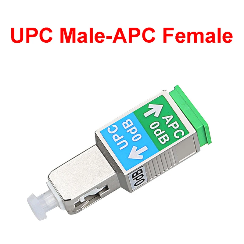 

Оптоволоконный разъем аттенюатора 0 дБ SC/APC Female-SC/UPC Male JCD