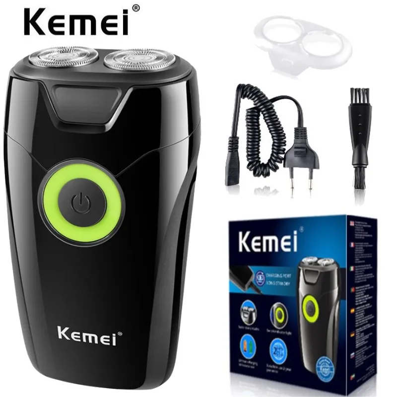 

Машинка для бритья 3D электробритва kemei для мужчин, триммер для бороды и волос, перезаряжаемая бритва, устройство для очистки лица, электриче...