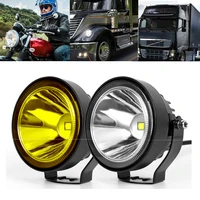 led work light 12v fog lamp white yellow 4 inch truck accessories for 4x4 off road super bright boat led foglight working light