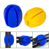 1pc fishing rod tie holder rubber reusable fastener binding fishing tool elastic strong flexible gear tackle fishing accessories