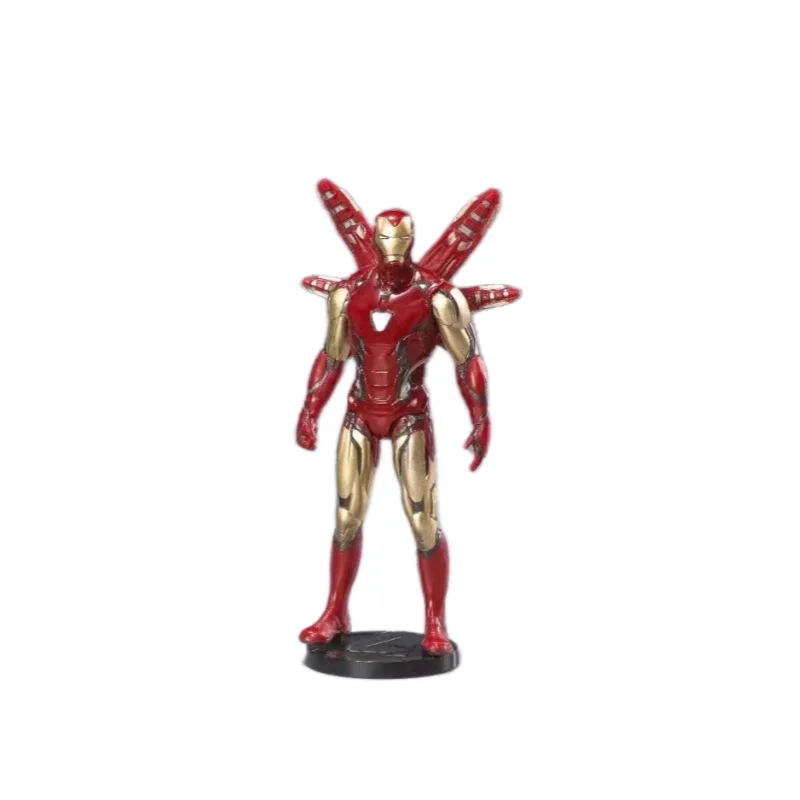 Marvel animation peripherals Cool Iron Man Spiderman Captain America War Machine Thanos Thor Hulk Actionable Toys Holiday Gifts