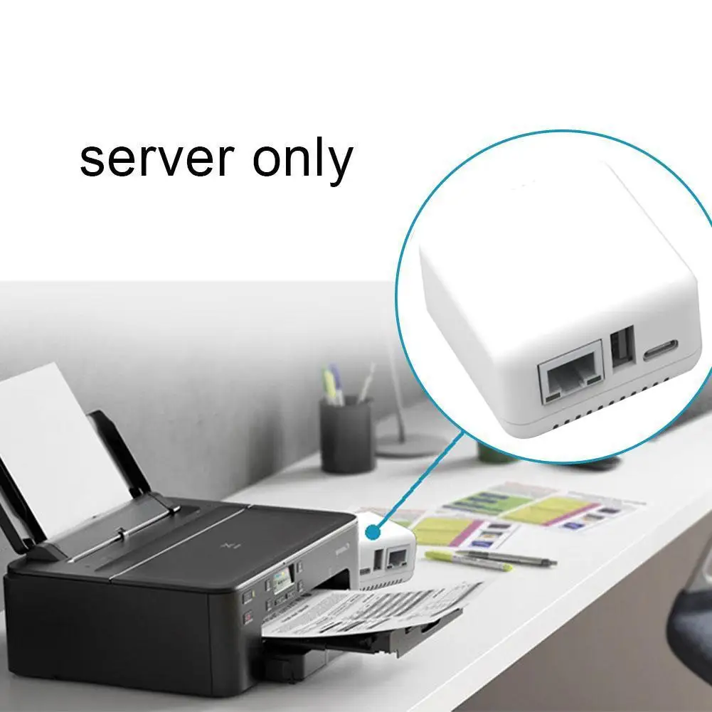 Mini Np330 Network Usb 2.0 Print Server （network Version）