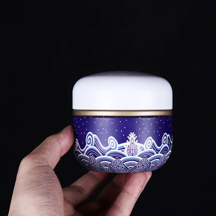 

Мини жестяной контейнер для чая