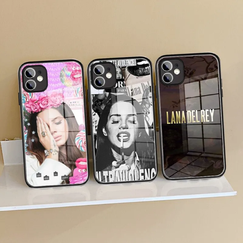Lana Del Rey Phone Case FOR IPhone 14 13 11 12 Pro 8 7 Plus X 13 Pro MAX XR XS MINI Black Covers