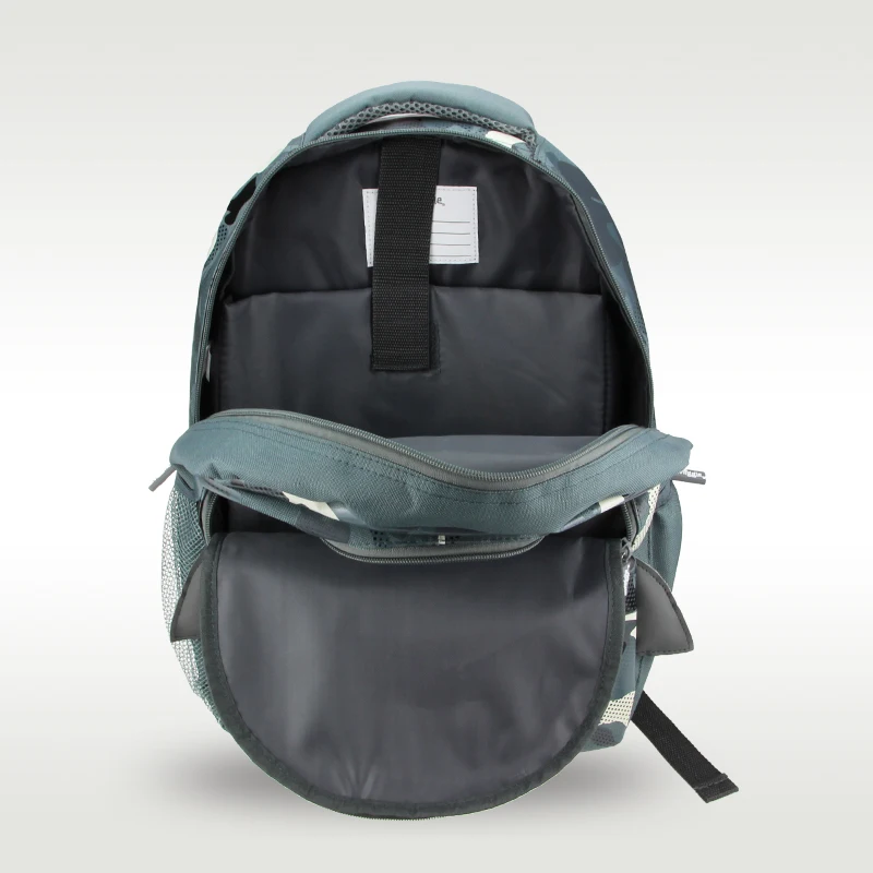 Australia Original Smiggle Children's Schoolbag Boys Elementary School Students Shoulder Backpack Gray Dazzling Jaws 7-12 Years