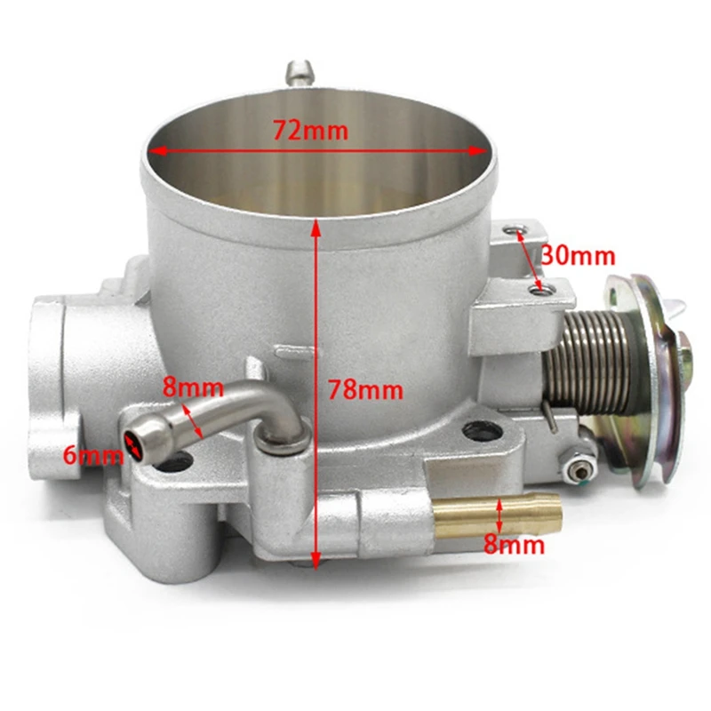 Комплект дросельной заслонки 70 мм для Honda Civic Si Acura B/D/F/H B16 B18 309-05-1050 Корпуса