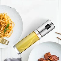 small stainless steel olive oil sprayer bottle pump oil pot leak proof grill bbq sprayer oil dispenser bbq cookware tools