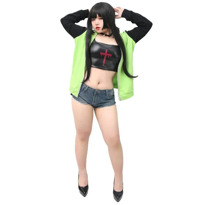 Invader Косплей Зим Толстовка Костюм на Хэллоуин Повседневные пуловеры молнии с