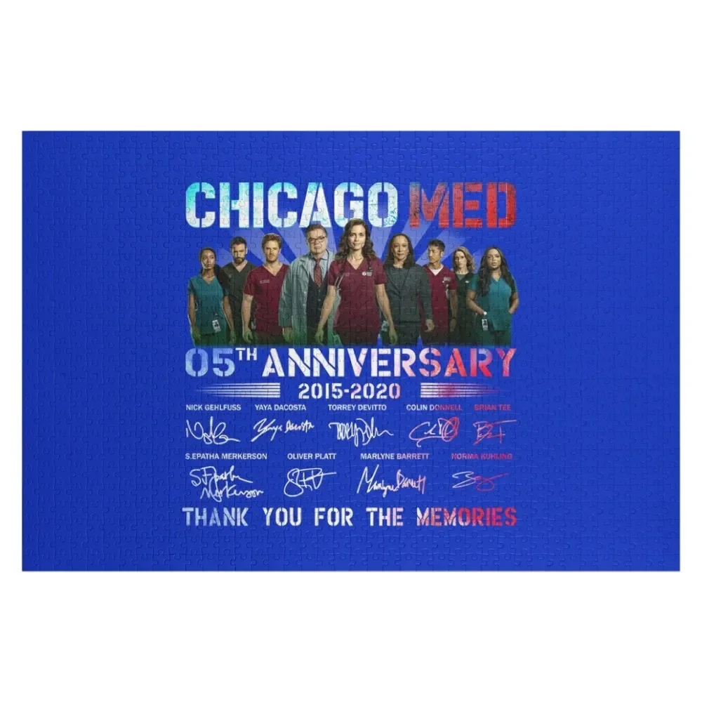 Chicago Med 05th Anniversary 2015-2020 Дякую Пазл на заказ Детская игрушка-головоломка
