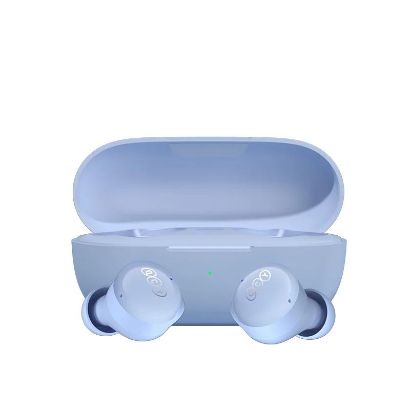 

2022 NEW Bluetooth Earbuds 5.1 Wireless TWS Earphone Touch Control Earbuds Low Latency Mode ENC Earbud Long Standby 26H T17 Blue