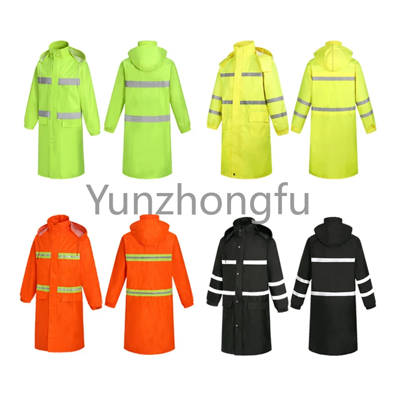 

Emergency Protection Reflective Hooded Raincoat Outdoor Survival Hiking Raincoat Rain Poncho for Adults