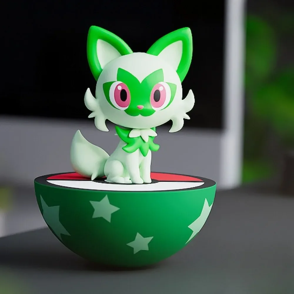 Оригинальные милые куклы Покемон Пикачу гэнгар сильвеон фукоко кваксли Sprigatito