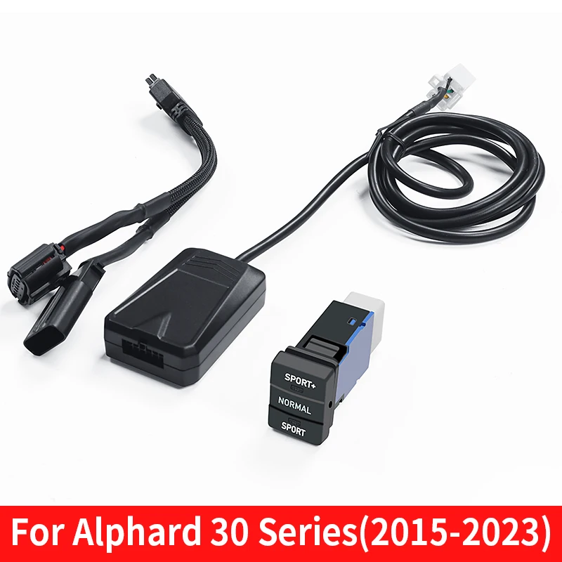 

Для 2009-2024 Toyota Alphard Vellfire спортивный силовой модуль акселератор дроссельной заслонки серии 20 30 40 2023 2022 аксессуары для модификации