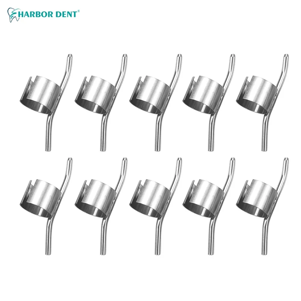 10 Pc Spare Part For Dental Low Speed Handpiece Water Pipe Buckle Straight Angle Tube Fittings