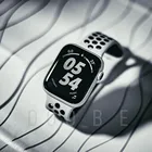 Ремешок спортивный для Apple Watch Band 7 6 SE 5 4 44 мм 40 мм, силиконовый Воздухопроницаемый браслет для iWatch Watch Series 321 38 мм 42 мм