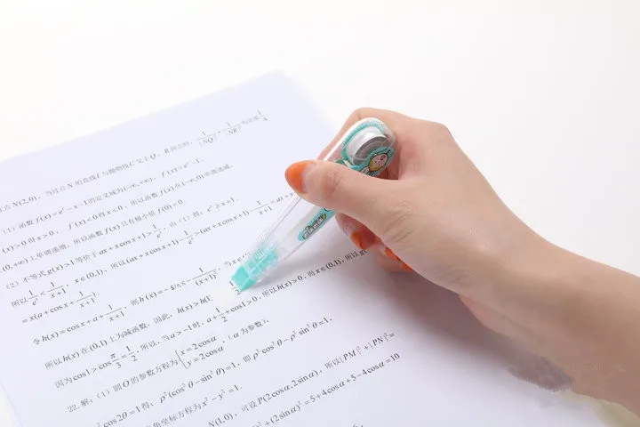 

8PC 48M Capacity Correction Tape Roller Correcting Corrector Correctie Tape White Out Student Office School Supplies Stationery