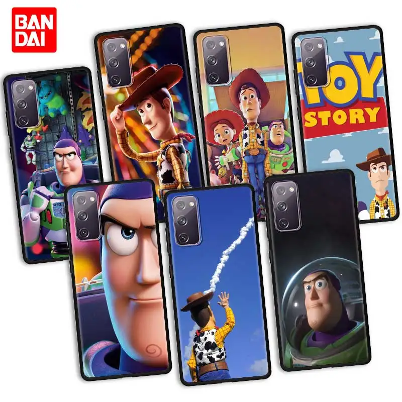 

Cover Case for Samsung Galaxy S20 FE S21 S10 S9 Plus Ultra 5G S20fe S21fe S20ultra Bag Capa Armor Phone Cartoon Toy Story Anime