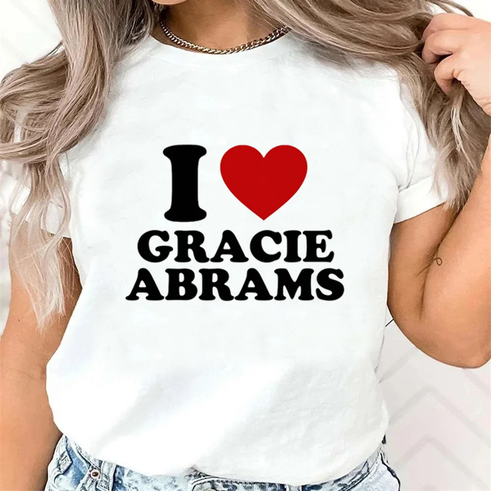 Женская футболка Gracie Abrams корейского стиля