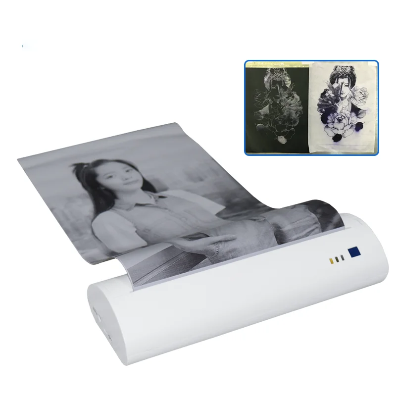 

Barway A4 Paper mobile printers Mini Blue tooth USB Printer a4 Size Printers print tattoo With Built-in Battery