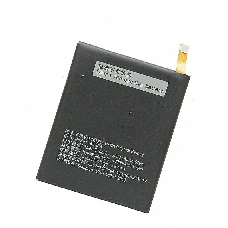 Аккумулятор BL234 4000 мАч, литий-ионный аккумулятор для смартфонов Lenovo P70 P70t и других моделей, высокое качество