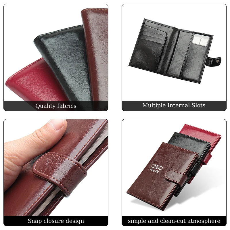 RFID-держатель для паспорта удостоверения личности банковских карт винтажный