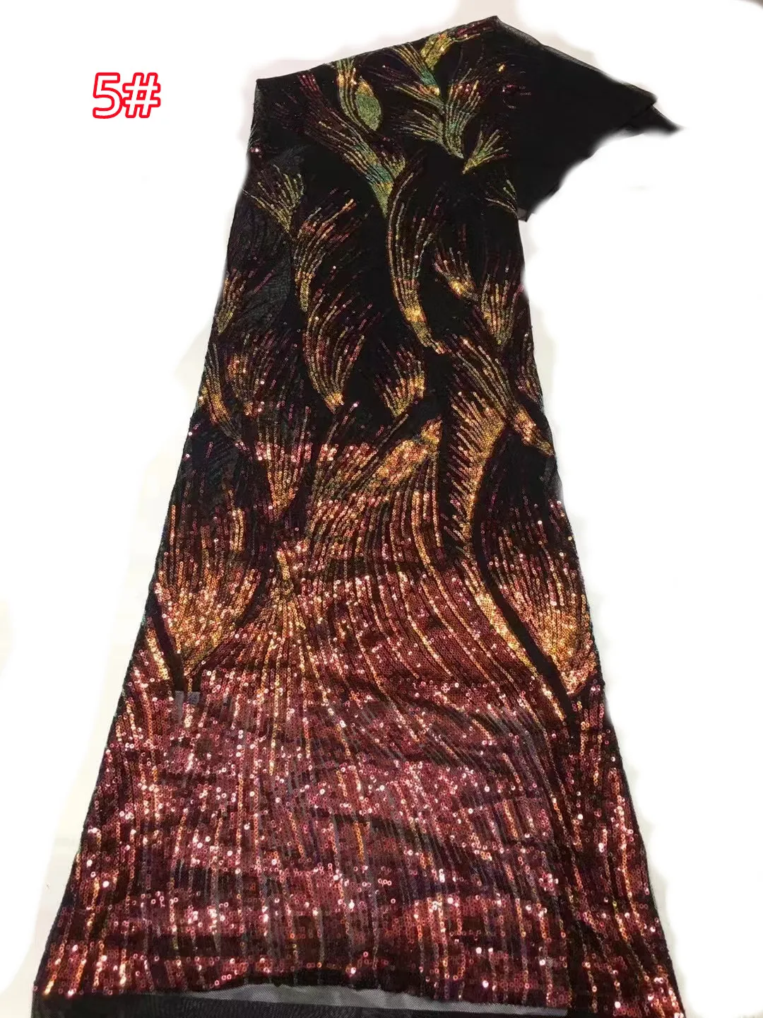 Новая тяжелая промышленная кружевная вышивка сетчатые блестки модная модель