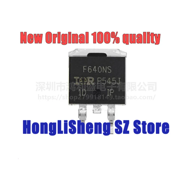 

10pcs/lot IRF640NSTRLPBF IRF640NS IRF640 F640NS TO-263 Chipset 100% New&Original In Stock