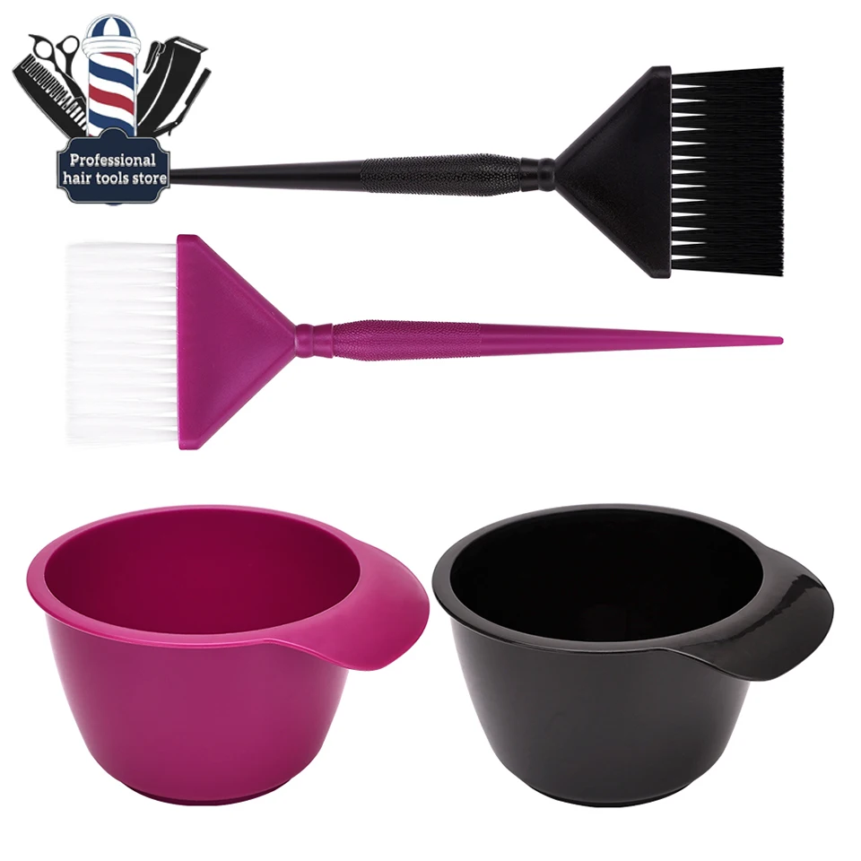 Mixing Dyeing Kit Hair Tint Dying Coloring Applicator Barber