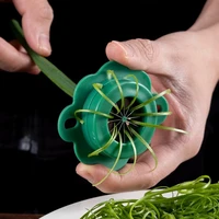 2022 new green onion easy slicer shredder plum blossom cut green onion wire drawing kitchen superfine vegetable shredder