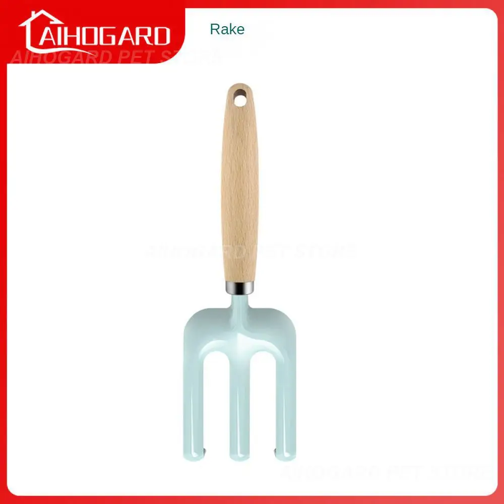 

Horticultural Soil Rake Childrens Combination Planting Garden Shovel Shovel Rake Wood Potted Garden Shovel Tool Set Gadget Set
