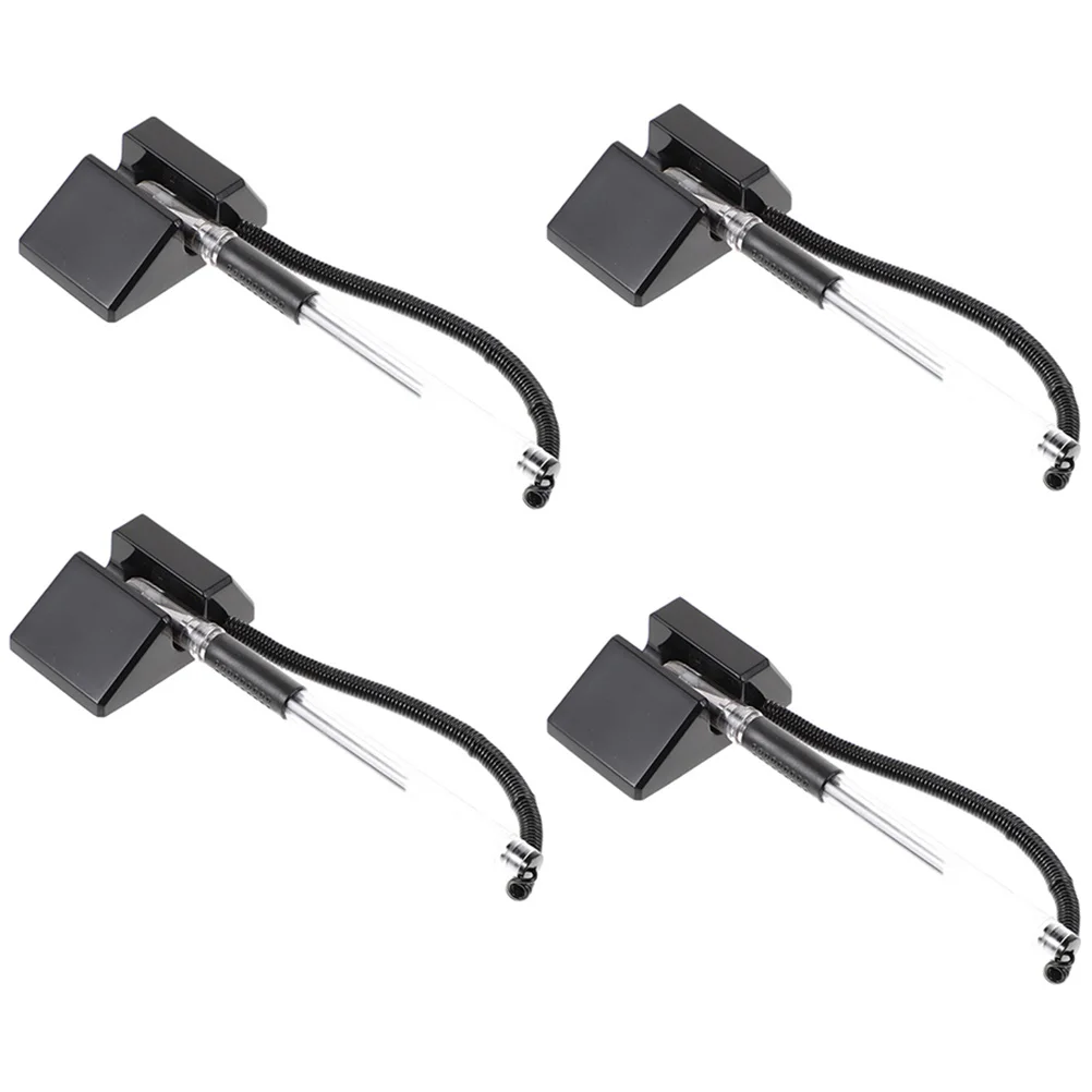 

4 Pcs Counter Sticky Pen Desk Pens Black Ink Anti-counterfeiting Desktop Gel Abs Security Anti-theft Office Fountain