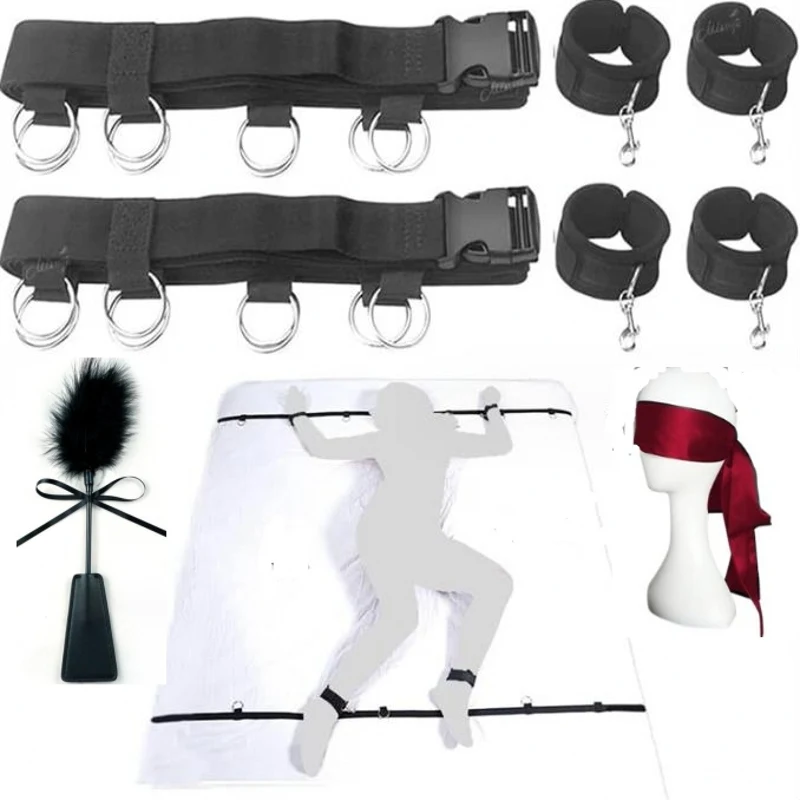 Сексуальные товары для взрослых SM ремни сна подвязка и обвязка интимные изделия