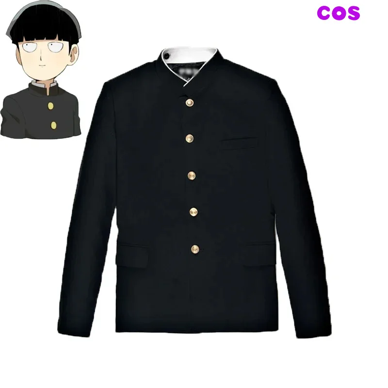 A Mob psyfor 100 Mobu Saiko Hyaku kageresulting телефонный косплей костюм черный газран костюмы s-4xl