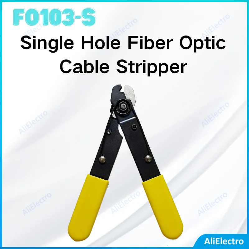 

FO103-S Single Hole Fiber Optic Cable Stripper Fiber Stripping Pliers Miller Clamp FO103-S Cable Stripping Tool Free Shipping