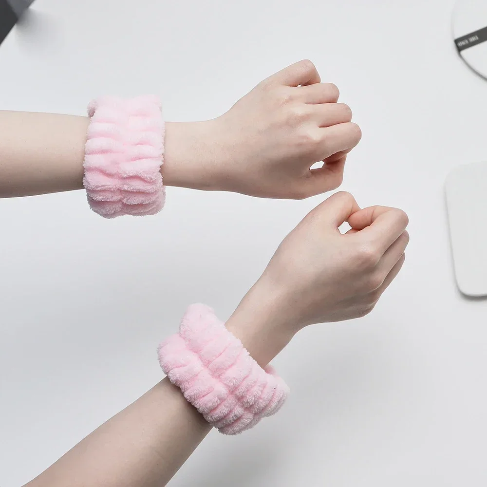 

Women Sweatband Reusable Soft For Microfiber Running Spa Towel Yoga Face Wrist Washband Wristbands Sport Girls Washing Wrist