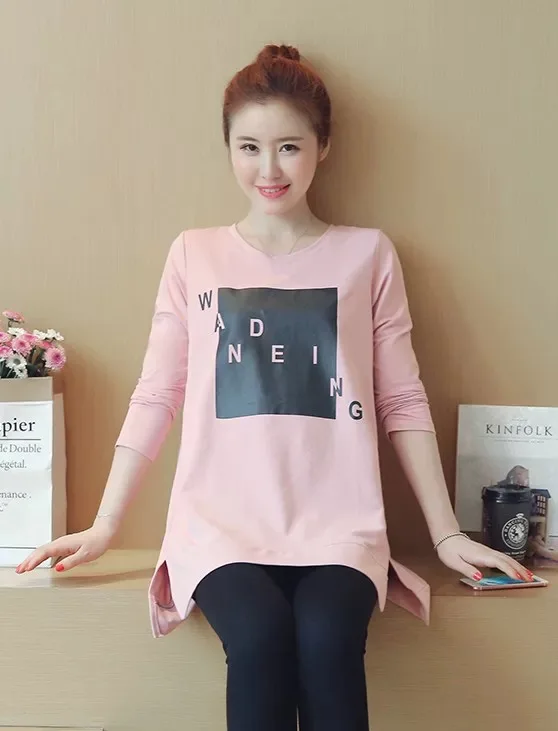 

Spring 2022 New Maternity T-shirt loose maternity wear