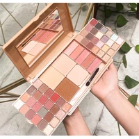 48 color eyeshadow palette concealer blush makeup palette pearly matte glitter eye shadow waterproof shimmer pigmented cosmetic