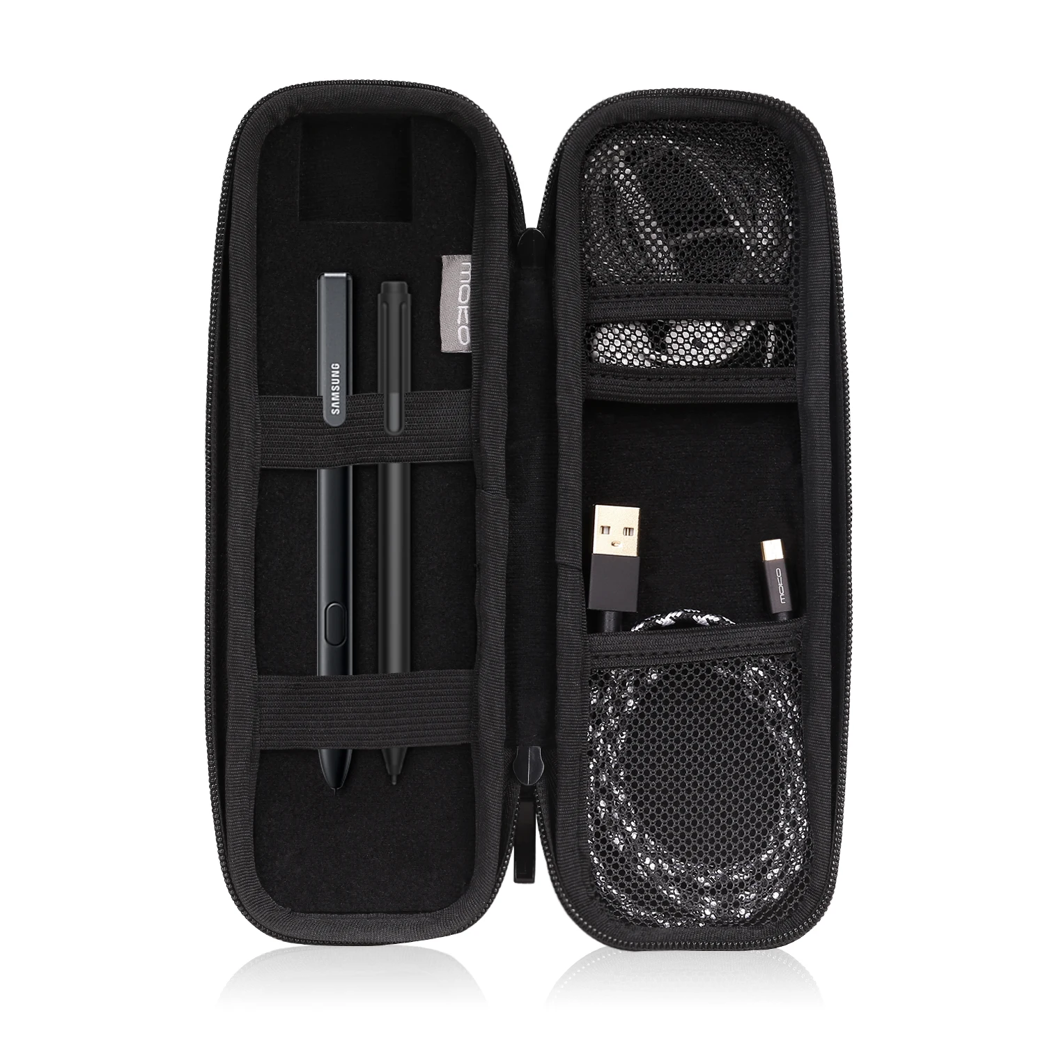 Стойка для ручки-стилуса для Apple Pencil 1 и 2 из PU-кожи для iPad 9-го поколения 2021 года, 8-го поколения 2020 года, 7-го поколения 2019 года и для Mini 6 2021 года.