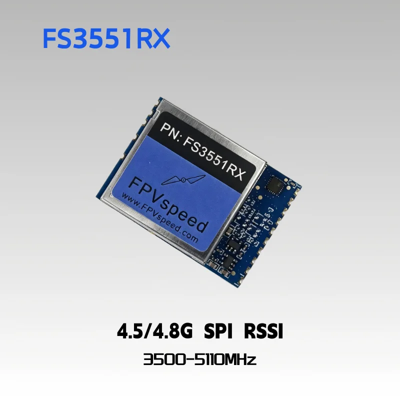 FS3551RX 3500-5110МГц SPI RSSI 4.5G 5G 4.8ГГц VRX FPVspeed Модуль беспроводного видеоприемника (art.: 3920dcf915a67) - 3920dcf915a67