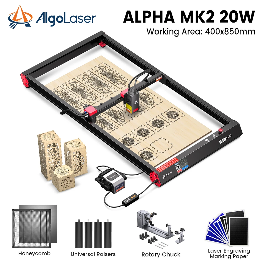 

AlgoLaser Alpha MK2 Лазерная гравировальная машина