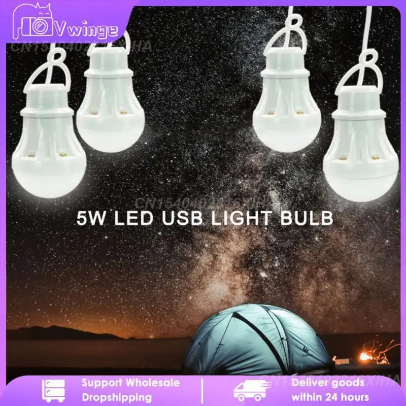 

5v Led Light Tent Lighting Wholesale Hot Sales Newest Led Bulbs Portable Night Light Mini Desk Bulbs Usb Power 2023 Led Lantern