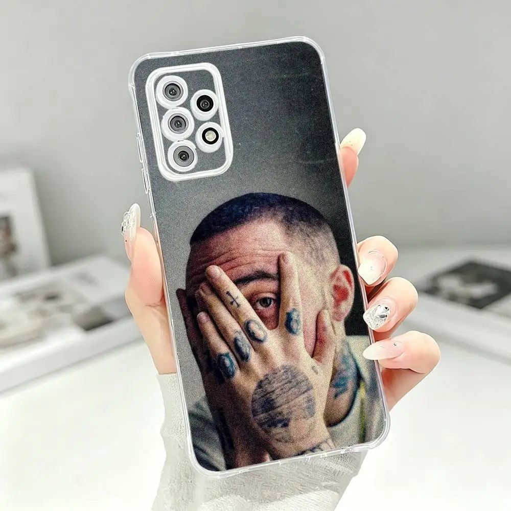 Фото Прозрачный мягкий силиконовый чехол для телефона Mac Miller Rapper Honor для Samsung S25 S24 S23 S22 S21 S20 S10 FE Note 20 Ultra Plus №2