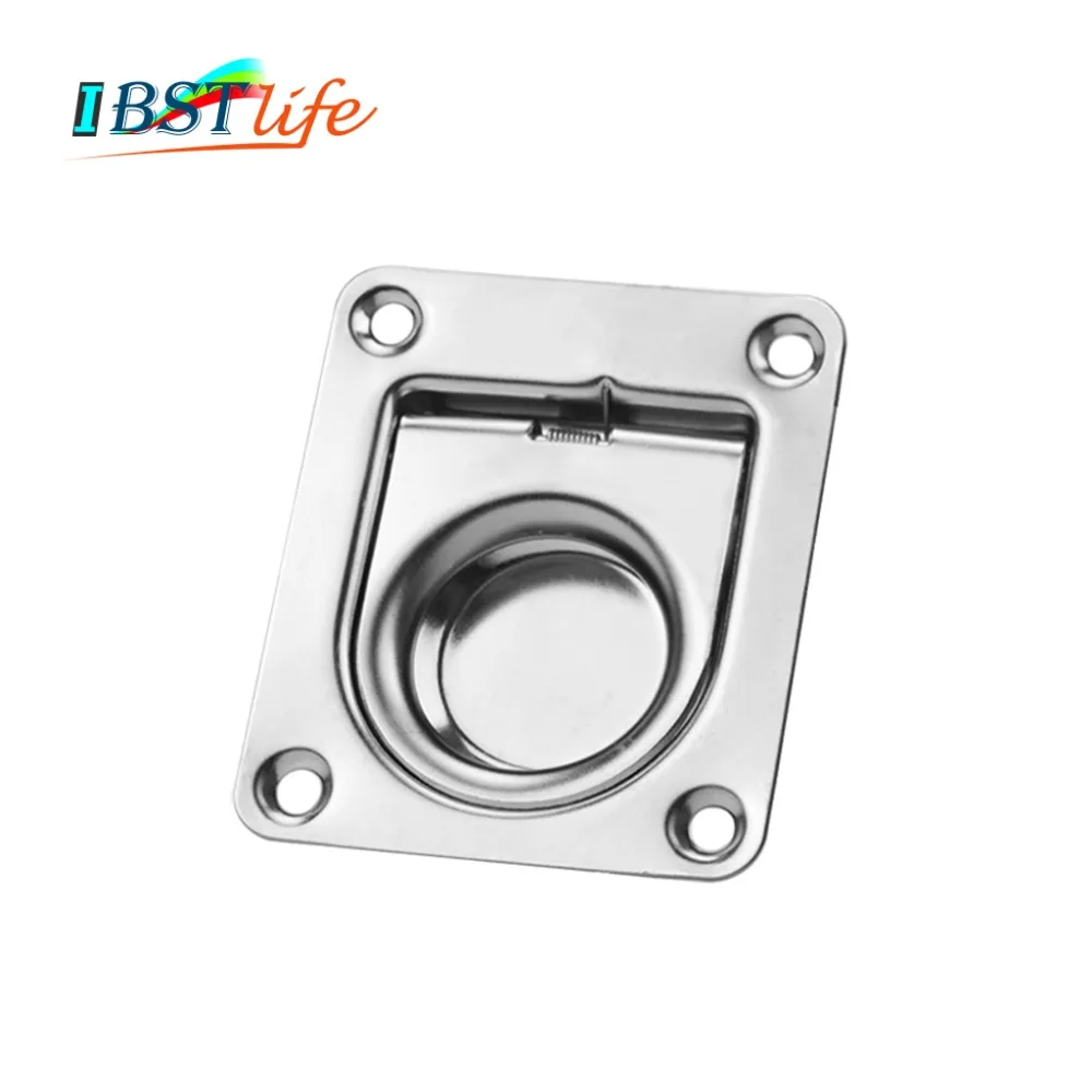 

BSET MATEL бесатинная сталь 304 анти-погремушка пружинный подъемный круг палуба люка вытяжная ручка шкафчик шкаф лодка фурнитура