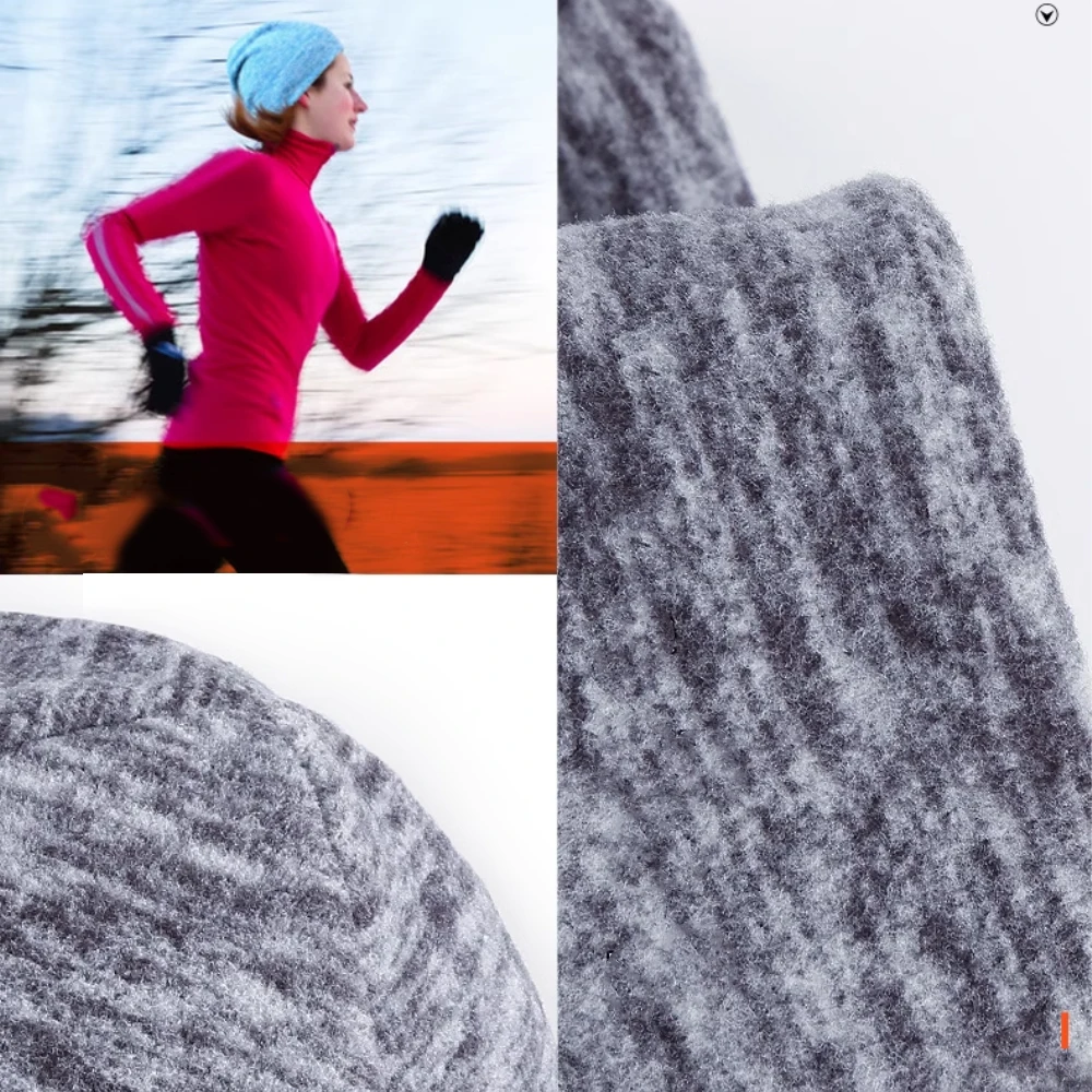 WRELS зимняя теплая велосипедная шапка мужская Балаклава спортивная вязаная