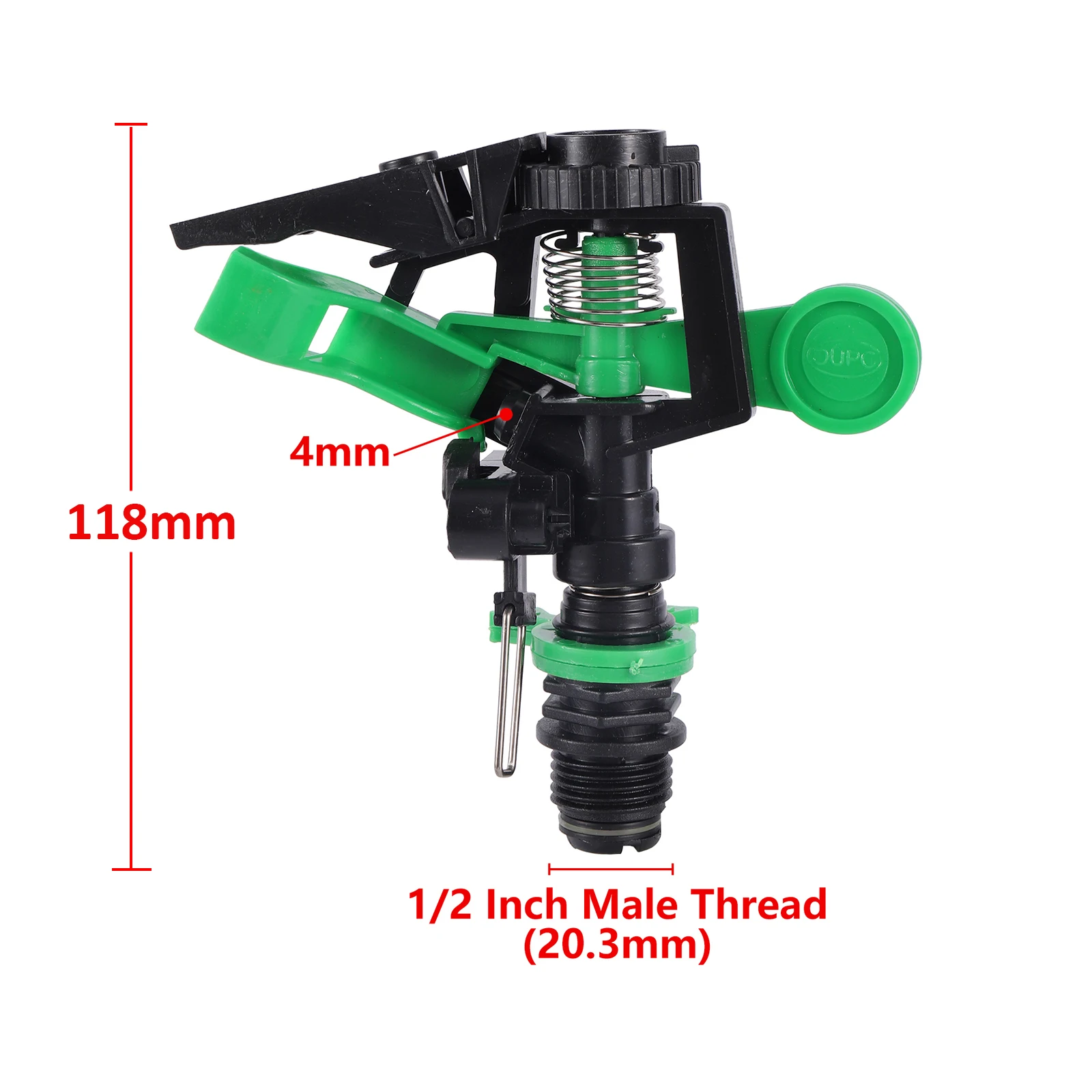 

Регулируемый вращающийся кулисный спринклер Adhere To Fly 1/2"