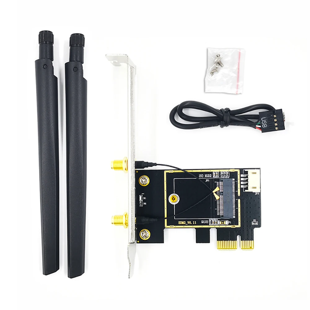 PCIE Wi-Fi адаптер для карты Bluetoot двухдиапазонный беспроводной сетевой Ретранслятор