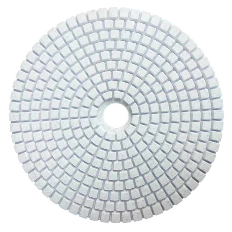 

Promotion! 5 inch 125mm Wet Diamond Polishing Pads Marble Granite Grits 50