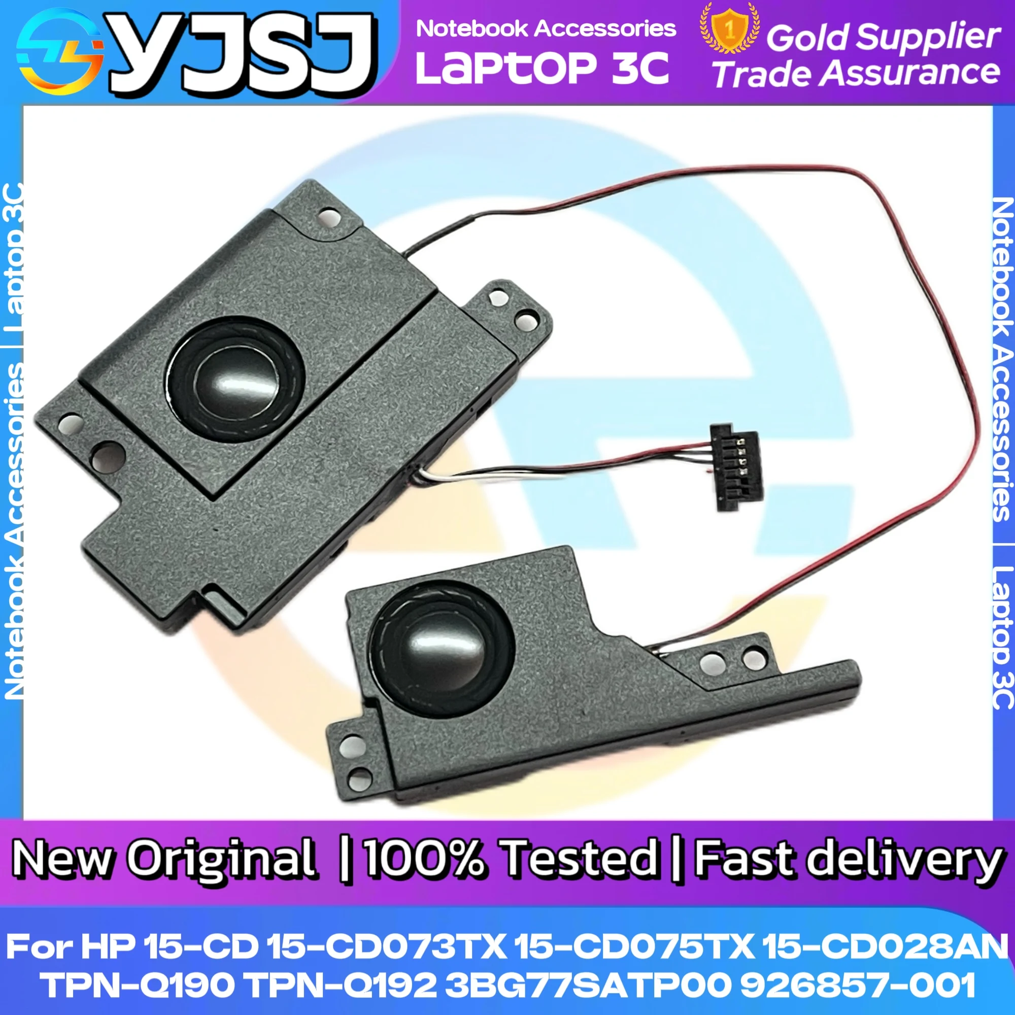 Оригинальный динамик для ноутбука HP Pavilion 15-CK TPN-Q201 15-CD 15-CD075TX 15-CD028AN TPN-Q190 TPN-Q192 3BG74SATP00
