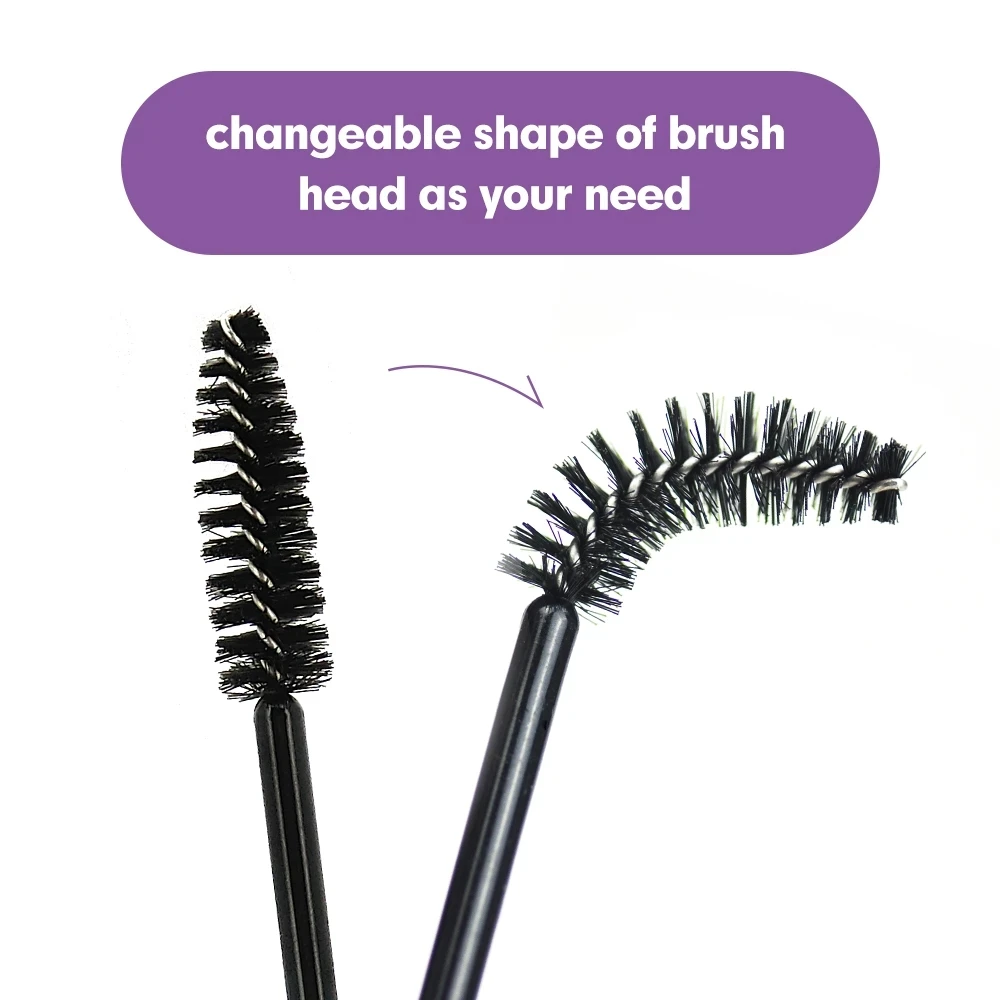 25 шт. ресниц и бровей аппликатор Одноразовые Тушь для Щётка Макияж Бесплатная
