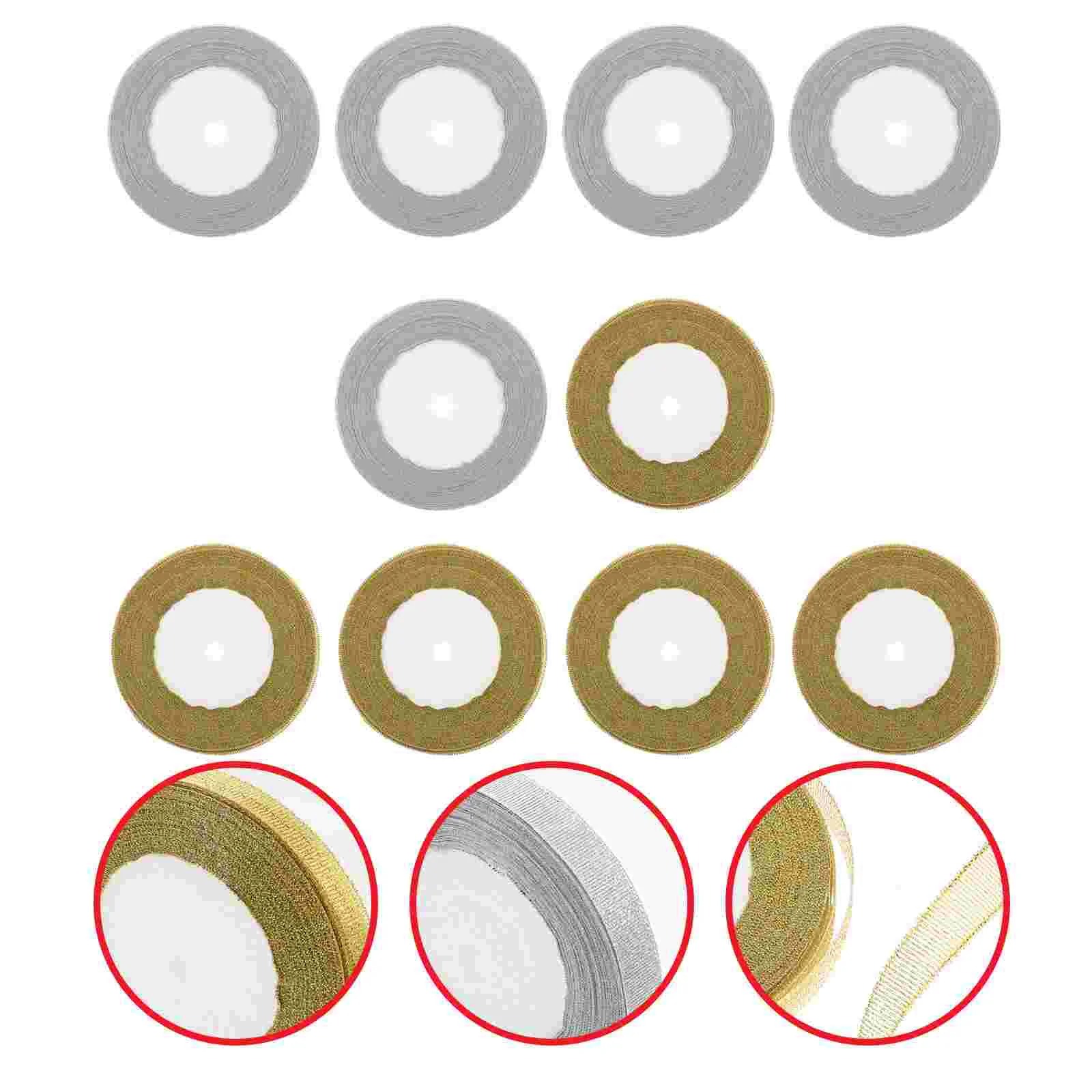 

20 rolls of Xmas DIY Ribbon Gift Packing Ribbon Flower Wrapping Ribbon for Home Party